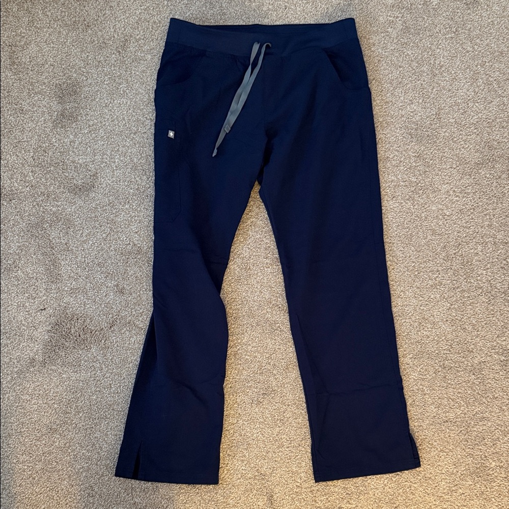 Figs Navy Blue Yola Scrub Pants
